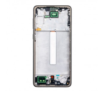 Рамка дисплея для Samsung Galaxy A33 5G (A336B) Черный (возможен дефект ЛКП)#2068762