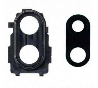 Стекло камеры для Xiaomi Redmi Note 7/7 Pro (M1901F7H/M1901F7G) в сборе с рамкой Черный#2077632