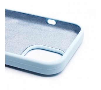 Чехол-накладка Soft Touch для Apple iPhone 15 (pastel blue) (221526)#1936225
