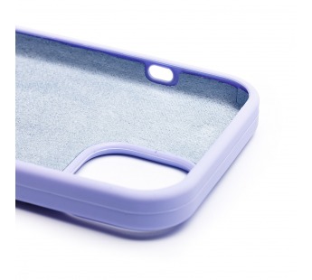 Чехол-накладка Soft Touch для Apple iPhone 15 (pastel purple) (221527)#1936299