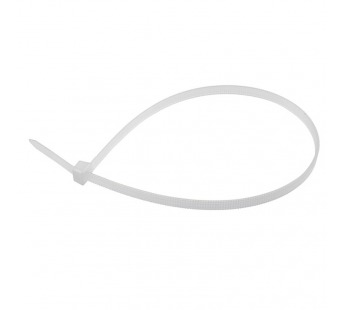 Хомут-стяжка нейлоновая с тройным замком Rexant 200x3,6 мм, белая (упак. 100 шт), упак#2138250