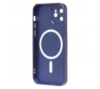 Чехол-накладка - SM020 Matte SafeMag для "Apple iPhone 12" (dark blue) (221325)#2131862