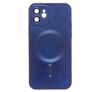 Чехол-накладка - SM020 Matte SafeMag для "Apple iPhone 12" (dark blue) (221325)#2131864