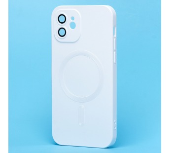 Чехол-накладка - SM020 Matte SafeMag для "Apple iPhone 12" (white) (221324)#2131869