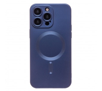 Чехол-накладка - SM020 Matte SafeMag для "Apple iPhone 15 Pro Max" (dark blue) (221321)#2038499