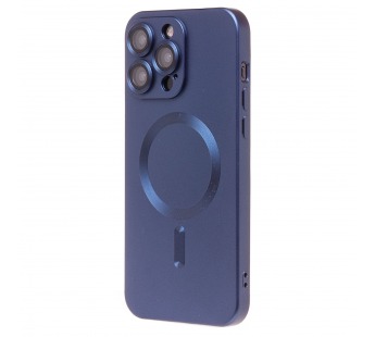 Чехол-накладка - SM020 Matte SafeMag для "Apple iPhone 15 Pro Max" (dark blue) (221321)#2038500