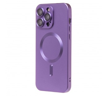 Чехол-накладка - SM020 Matte SafeMag для "Apple iPhone 15 Pro Max" (purple) (221319)#2131875