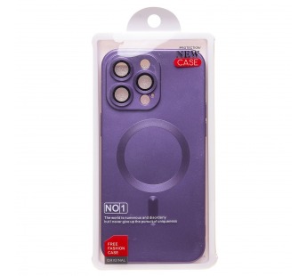 Чехол-накладка - SM020 Matte SafeMag для "Apple iPhone 15 Pro Max" (purple) (221319)#1938013