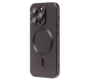 Чехол-накладка - SM020 Matte SafeMag для "Apple iPhone 15 Pro" (black) (221313)#2131881