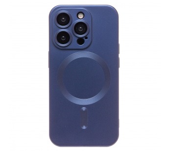 Чехол-накладка - SM020 Matte SafeMag для "Apple iPhone 15 Pro" (dark blue) (221317)#2131848