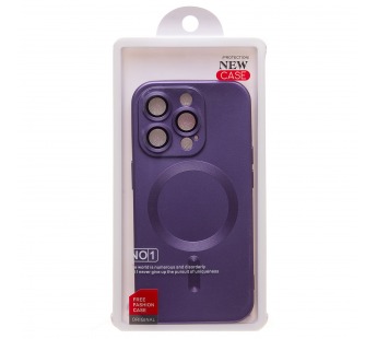 Чехол-накладка - SM020 Matte SafeMag для "Apple iPhone 15 Pro" (purple) (221314)#1937997