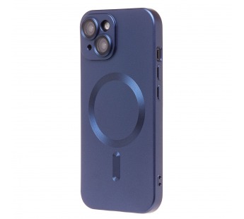 Чехол-накладка - SM020 Matte SafeMag для "Apple iPhone 15" (dark blue) (221309)#2131850
