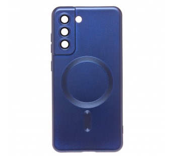 Чехол-накладка - SM020 Matte SafeMag для "Samsung Galaxy S21 FE" (dark blue) (221326)#1965881