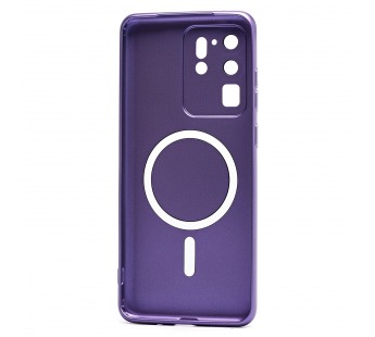 Чехол-накладка - SM020 Matte SafeMag для "Samsung SM-G988 Galaxy S20 Ultra" (purple) (221354)#1937950