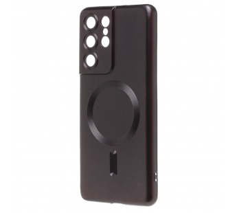 Чехол-накладка - SM020 Matte SafeMag для "Samsung SM-G998 Galaxy S21 Ultra" (black) (221335)#2131978