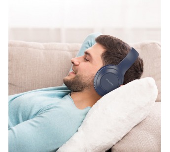 Bluetooth-наушники полноразмерные Borofone BO20 (повр. уп.) (blue) (224570)#1942341