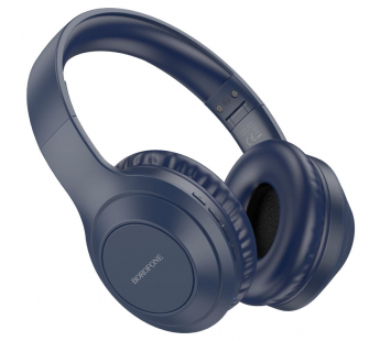 Bluetooth-наушники полноразмерные Borofone BO20 (повр. уп.) (blue) (224570)#1942339
