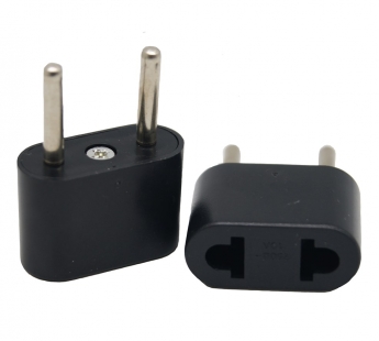 Переходник на евро вилку Smartbuy 10A 250B (SBE-10-S07-b) (черный)#1935226