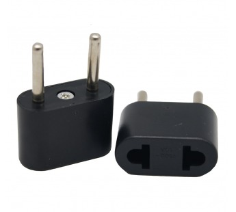 Переходник на евро вилку Smartbuy 10A 250B (SBE-10-S07-b) (черный)#2135238