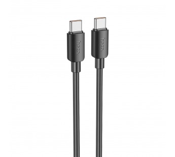 Кабель Type-C - Type-C Hoco X96 60W 100см 3A  (black) (220632)#2141651
