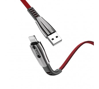 Кабель USB - Apple lightning Hoco U70 120см 2,4A  (red) (220619)#1936351