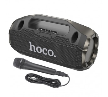 Портативная акустика Hoco HA3 BT, микрофон (black) (220966)#1936013