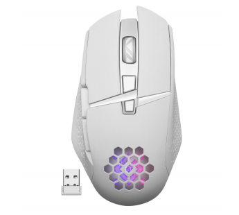 Мышь беспроводная DEFENDER Glory GM-514, белый, LED#2107210