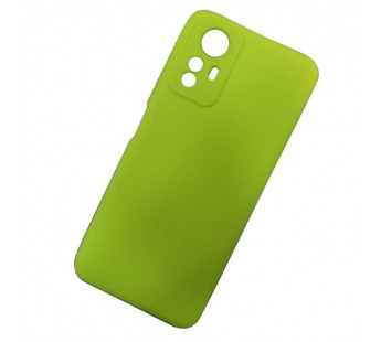 Чехол силиконовый Xiaomi Redmi Note 12S Silicone Cover Nano 2mm салатовый#1973879