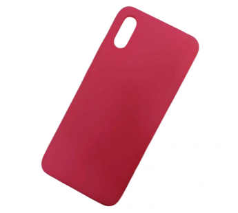 Чехол силиконовый Xiaomi Redmi 9A Soft Touch матовый фуксия#2134005