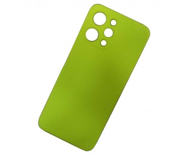 Чехол силиконовый Xiaomi Redmi 12 Silicone Cover Nano 2mm салатовый#1973878