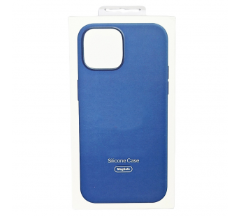 Чехол для iPhone 15 Pro Max Silicone Case, Magsafe, голубой#2030355