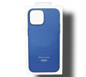 Чехол для iPhone 15 Silicone Case, Magsafe, голубой#1992852