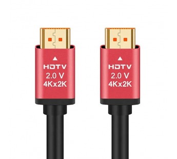 Кабель HDMI to HDMI ENERGY POWER 2K*4K(19+1) резиновый, металл. штекер в пакете (5м)#1936718