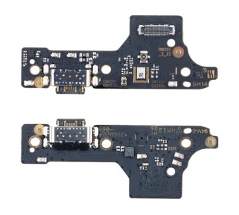 Шлейф для Xiaomi Redmi 12 4G (23053RN02Y) плата системный разъем/микрофон#2082937