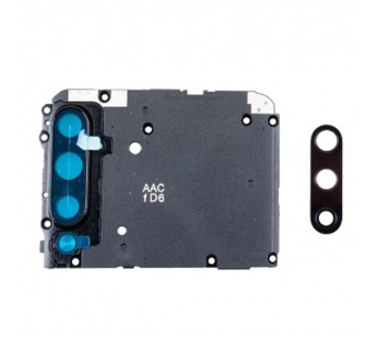 Стекло камеры для Xiaomi Mi A3 (M1906F9SH) в сборе с рамкой Черный#2077549