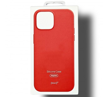 Чехол для iPhone 15 Silicone Case, Magsafe, красный#1937662