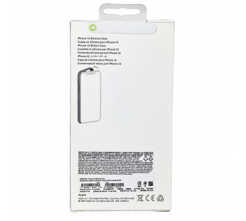 Чехол для iPhone 15 Silicone Case, Magsafe, красный#2030380