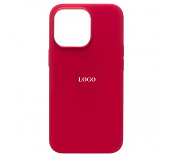 Чехол для iPhone 13 Pro Max Silicone Case, Magsafe с анимацией, красный#2030373