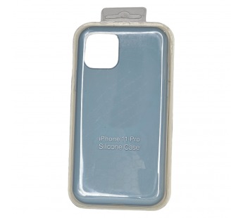 Чехол Silicone Case для iPhone 11 Pro голубой#1992836