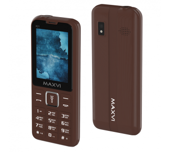 Мобильный телефон Maxvi K21 Chocolate (2,4"/0,5МП/1400mAh)#1938909