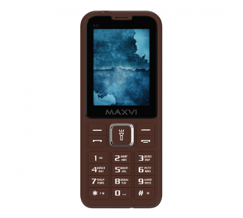 Мобильный телефон Maxvi K21 Chocolate (2,4"/0,5МП/1400mAh)#1938907