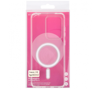 Накладка Vixion для Samsung G988F Galaxy S20 Ultra MagSafe (прозрачный)#1938972