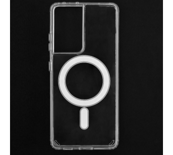 Накладка Vixion для Samsung G998B Galaxy S21 Ultra MagSafe (прозрачный)#1938949