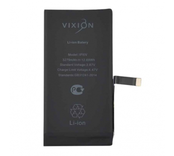 Аккумулятор для iPhone 14 (Vixion) (3279 mAh) с монтажным скотчем#1943026