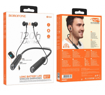 Беспроводные Bluetooth-наушники Borofone BE64 (black)#1939146