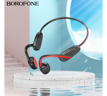 Bluetooth-наушники с костной проводимостью Borofone BE62 (red) (222288)#1940696