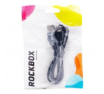 Кабель USB - mini USB RockBox 100см 1,5A  (black) (221377)#2054086