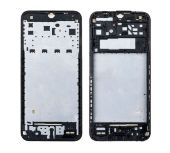 Рамка дисплея для Samsung Galaxy A14 4G (A145F) Черный (возможен дефект ЛКП)#2061551