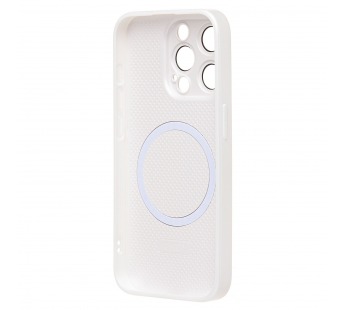 Чехол-накладка - SM021 SafeMag для "Apple iPhone 15 Pro" (white) (222206)#2110082