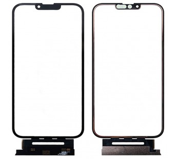 Стекло для переклейки iPhone 13 Pro Max в сборе с тачскрином, рамкой и OCA пленкой Черный - OR (Mitsubishi)#1946739